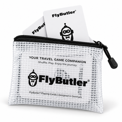 Flybutler Playing Cards - 100 % plast